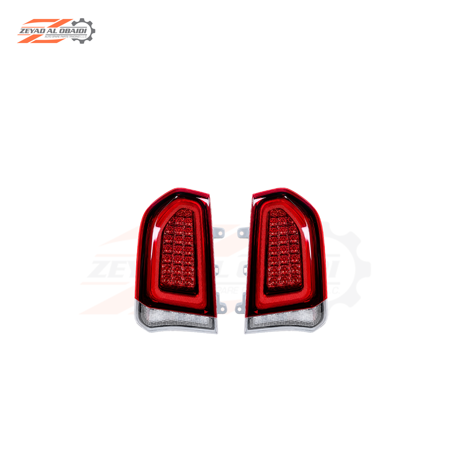 Aftermarket Chrome-Bezel Tail Light Assemblies for Chrysler 300 2015–2024