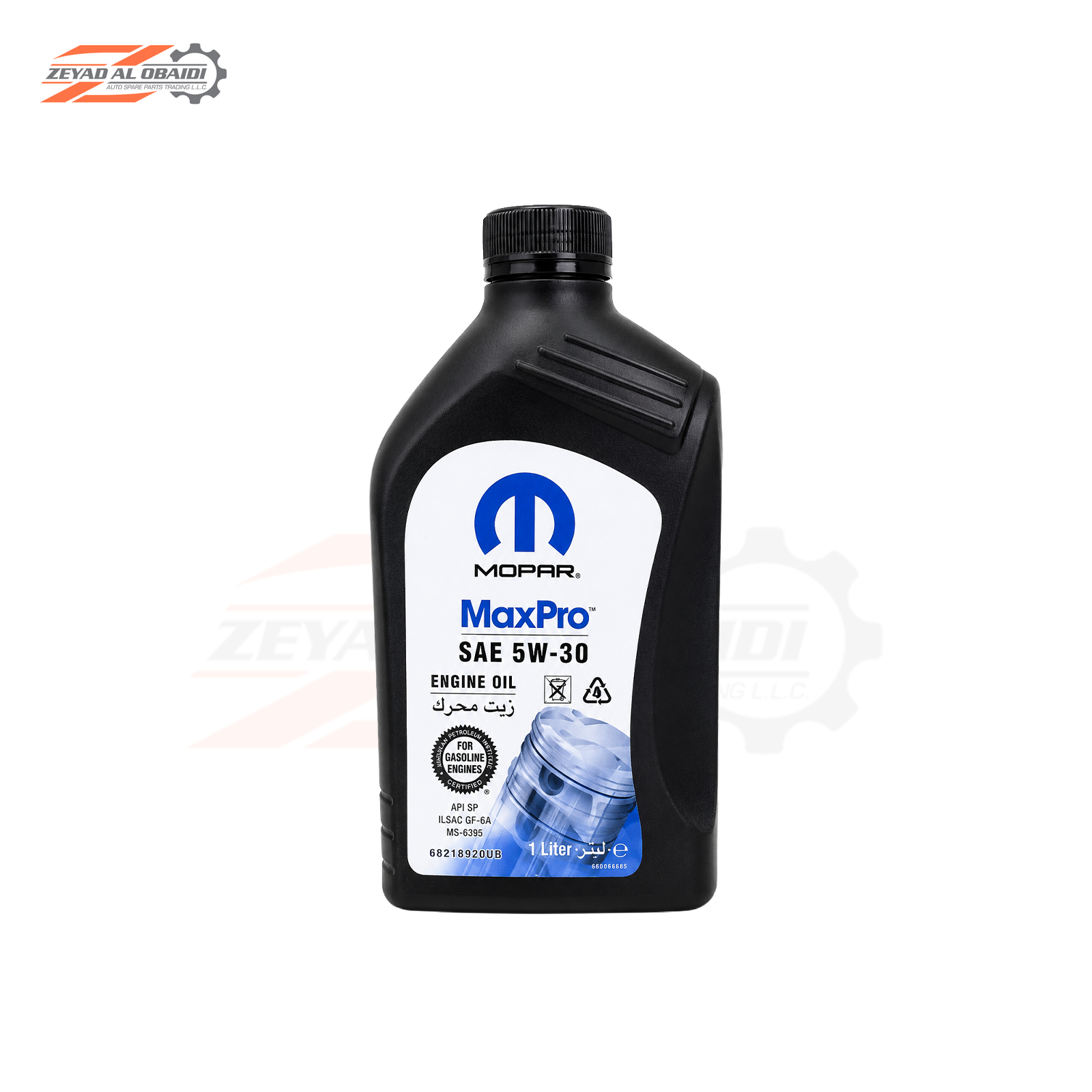 Genuine Mopar SAE 5W-30 Engine Oil-1 Liter