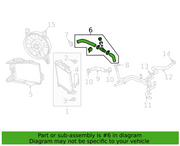 Genuine OEM F Hose for Chevrolet Corvette C8 2020–2026
