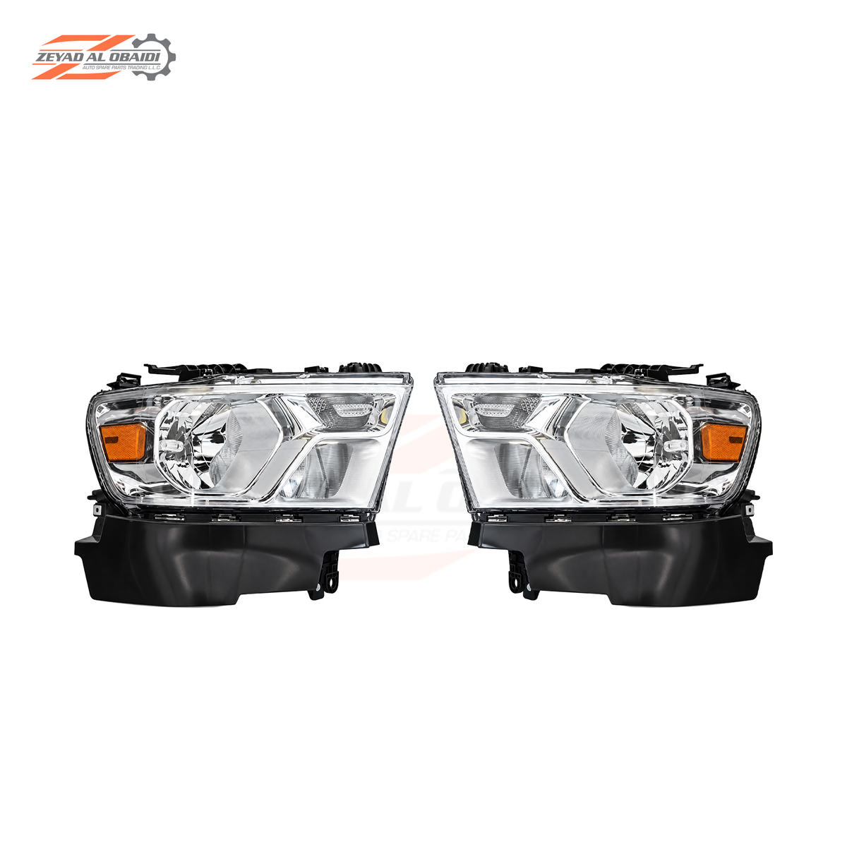 Aftermarket Headlights Assembly Normal for RAM 1500 2019–2024