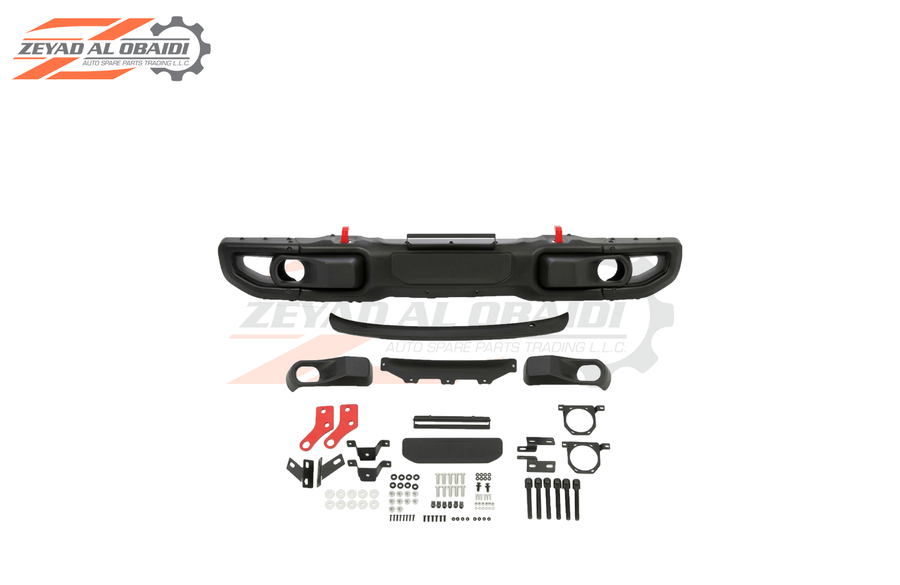 Rubicon Front Bumper for Jeep Wrangler JL / Gladiator JT 2018–2026 – Aftermarket