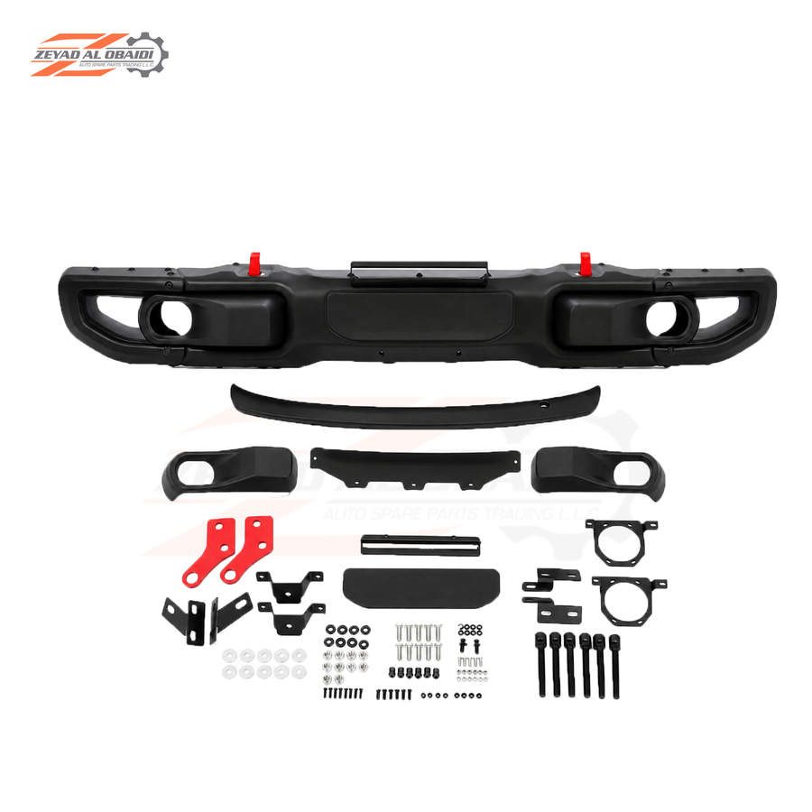 Aftermarket Rubicon Front Bumper for Jeep Wrangler JL / Gladiator JT 2018–2026