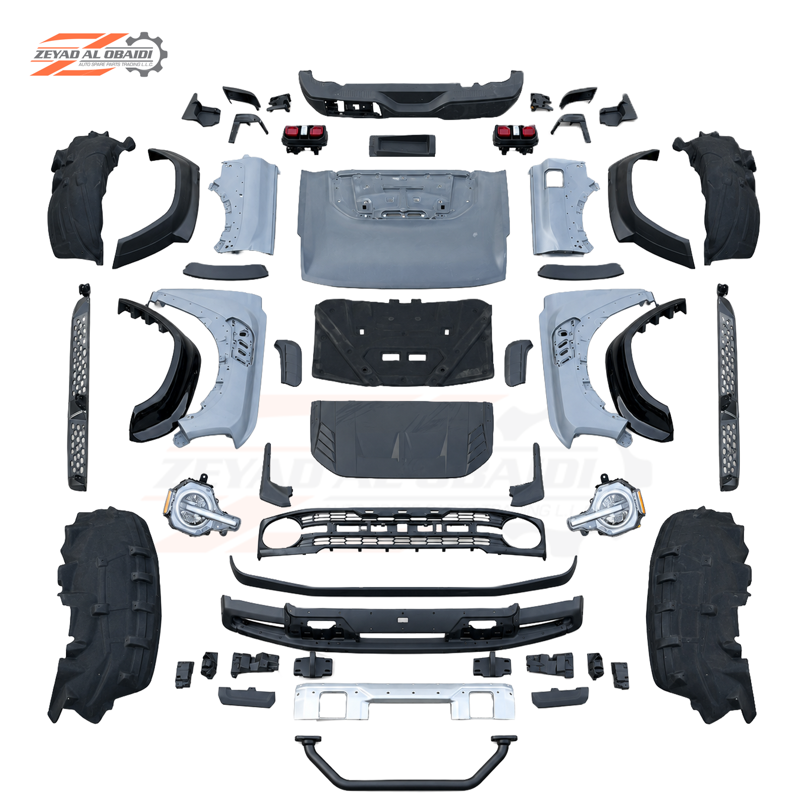 Bronco Raptor Style Conversion Kit 2021-2025 Aftermarket