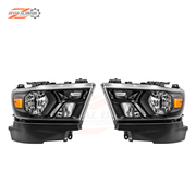 Aftermarket Headlights Assembly Normal for RAM 1500 2019–2024