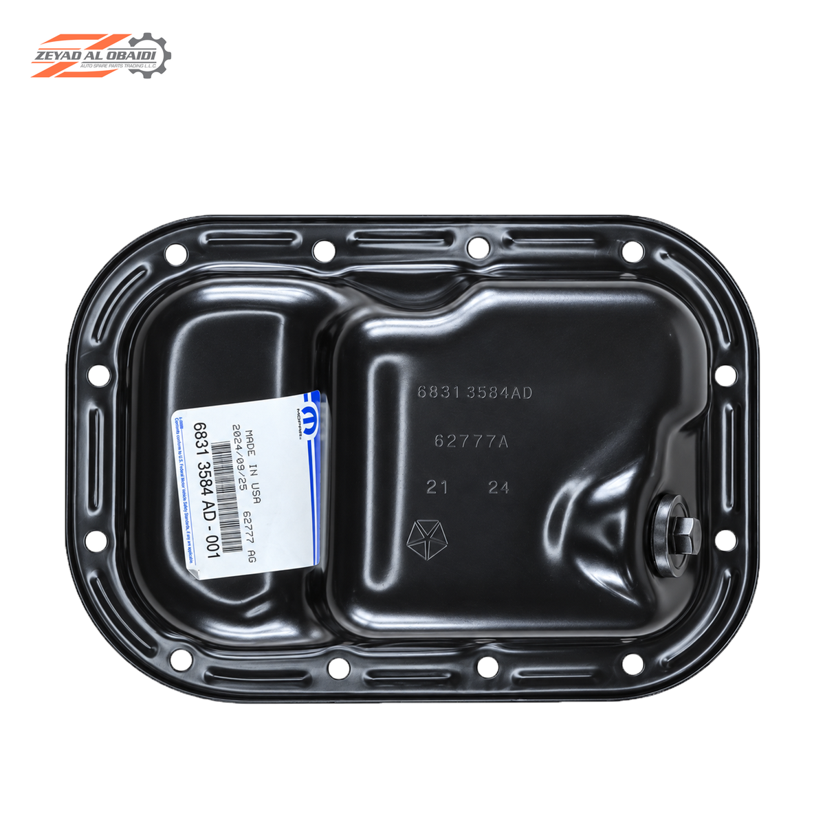 Genuine Mopar Engine Oil Pan Wrangler JL-JT 2018-2026 | 68313584AD