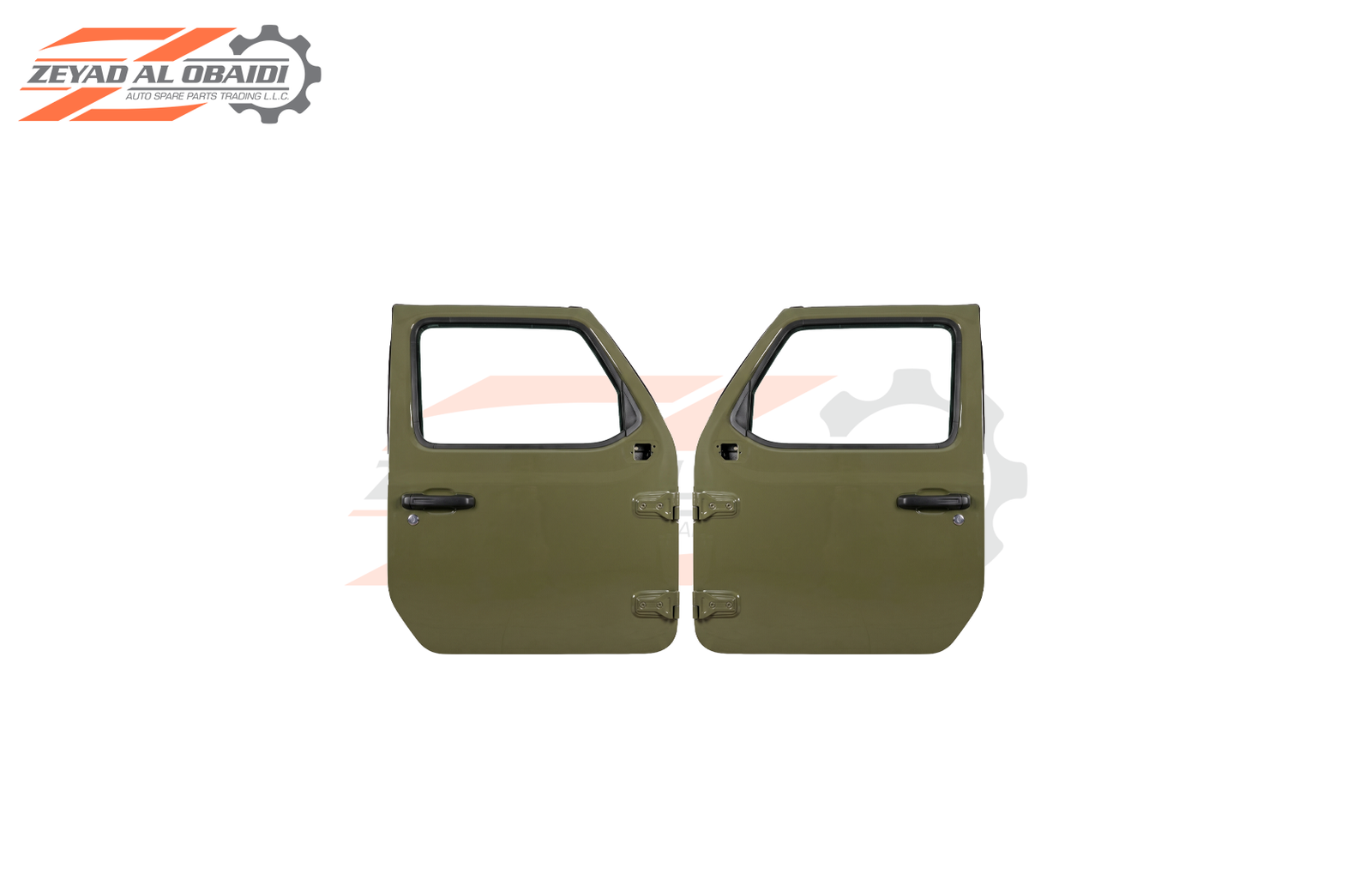 Used Genuine OEM Front Door for Jeep Wrangler JL / Gladiator JT 2018–2026