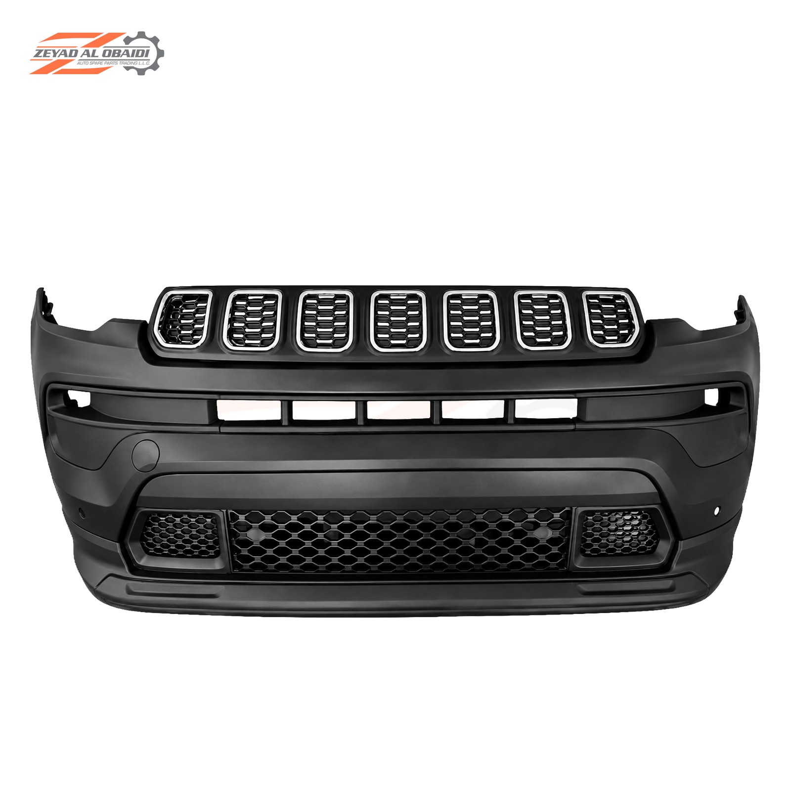 Complete Front Bumper Jeep Compass 2022-2025 Aftermarket