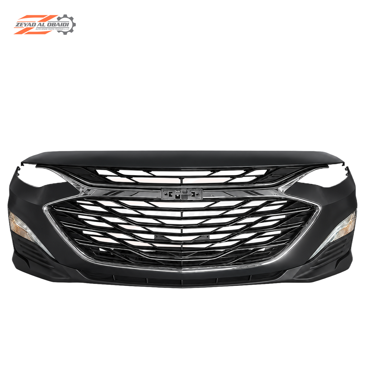 Complete Front Bumper for Chevrolet Malibu 2019-2024 – Aftermarket