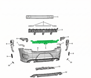 Aftermarket Rear Fascia Center Support Bracket for Dodge Charger 2015–2024