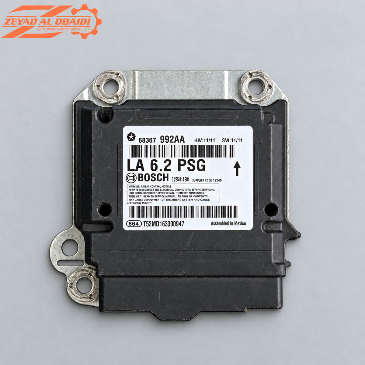 Airbag Control Module Challenger Hellcat 6.2L 2017-2021 Used Genuine OEM