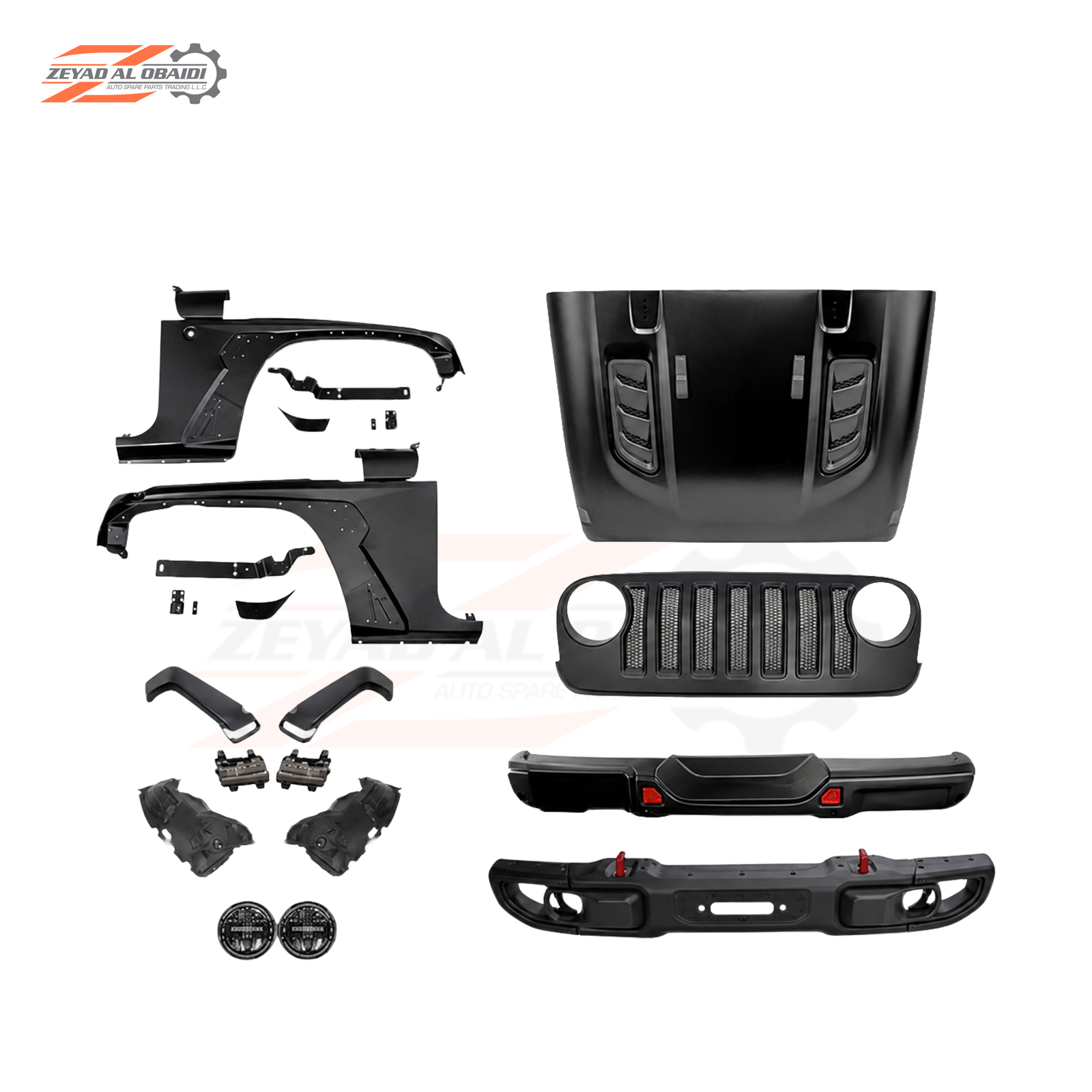 Wrangler JK to JL Style Conversion Kit 2007-2018 Aftermarket