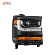 Aftermarket Bi-LED Headlight Assembly for Chevrolet Silverado 2016–2018