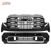 Aftermarket AT4/SLE Front Grille and Bumper Kit for GMC Sierra 2022–2025