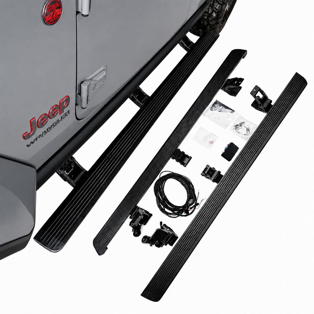 Electric Side Step Set Wrangler JL / Gladiator JT Aftermarket