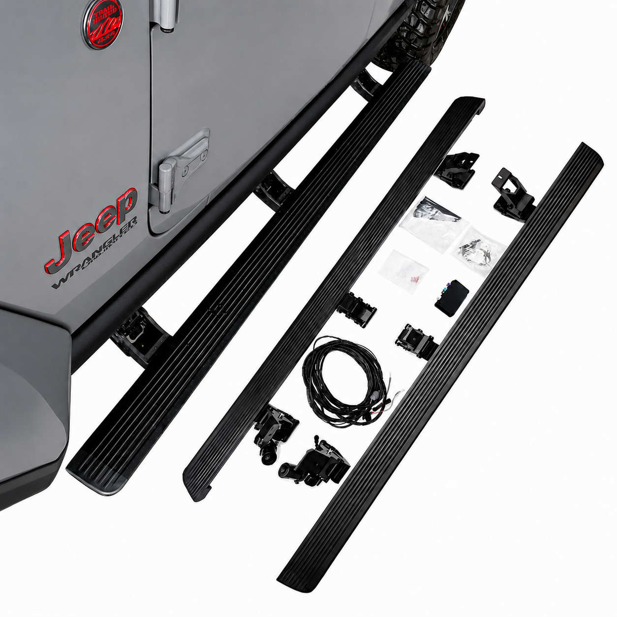 Electric Side Step Set Wrangler JL / Gladiator JT Aftermarket