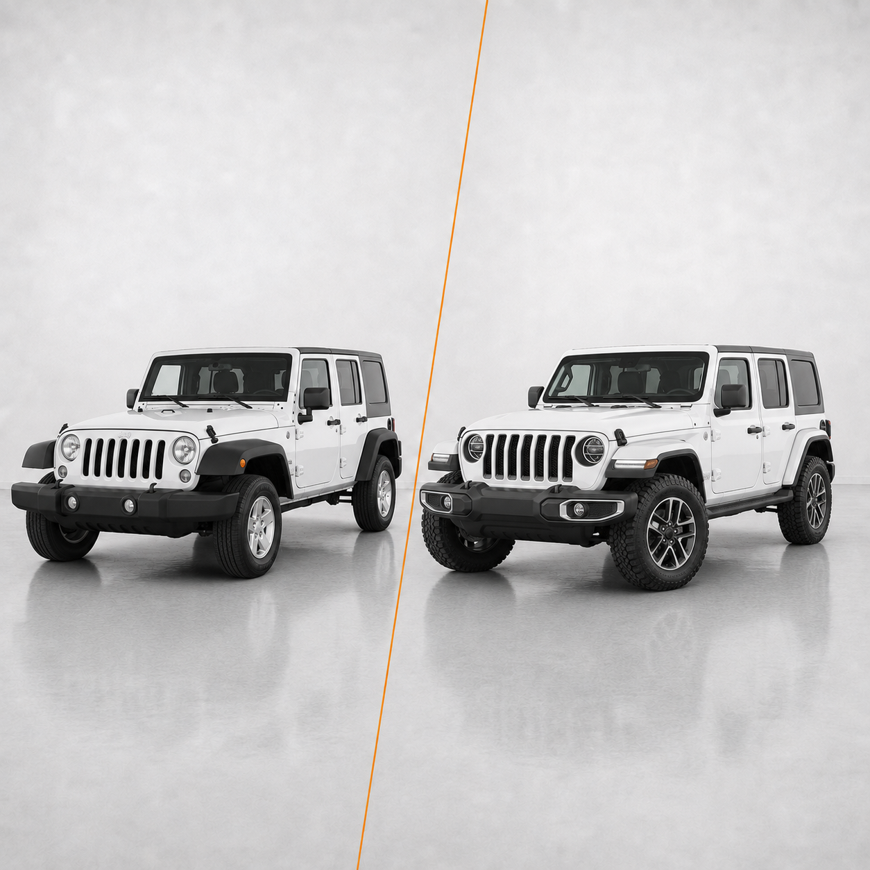 Wrangler JK to JL Style Conversion Kit 2007-2018 Aftermarket