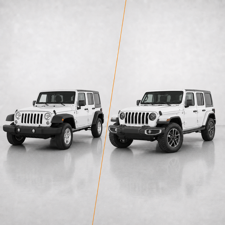 Wrangler JK to JL Style Conversion Kit 2007-2018 Aftermarket