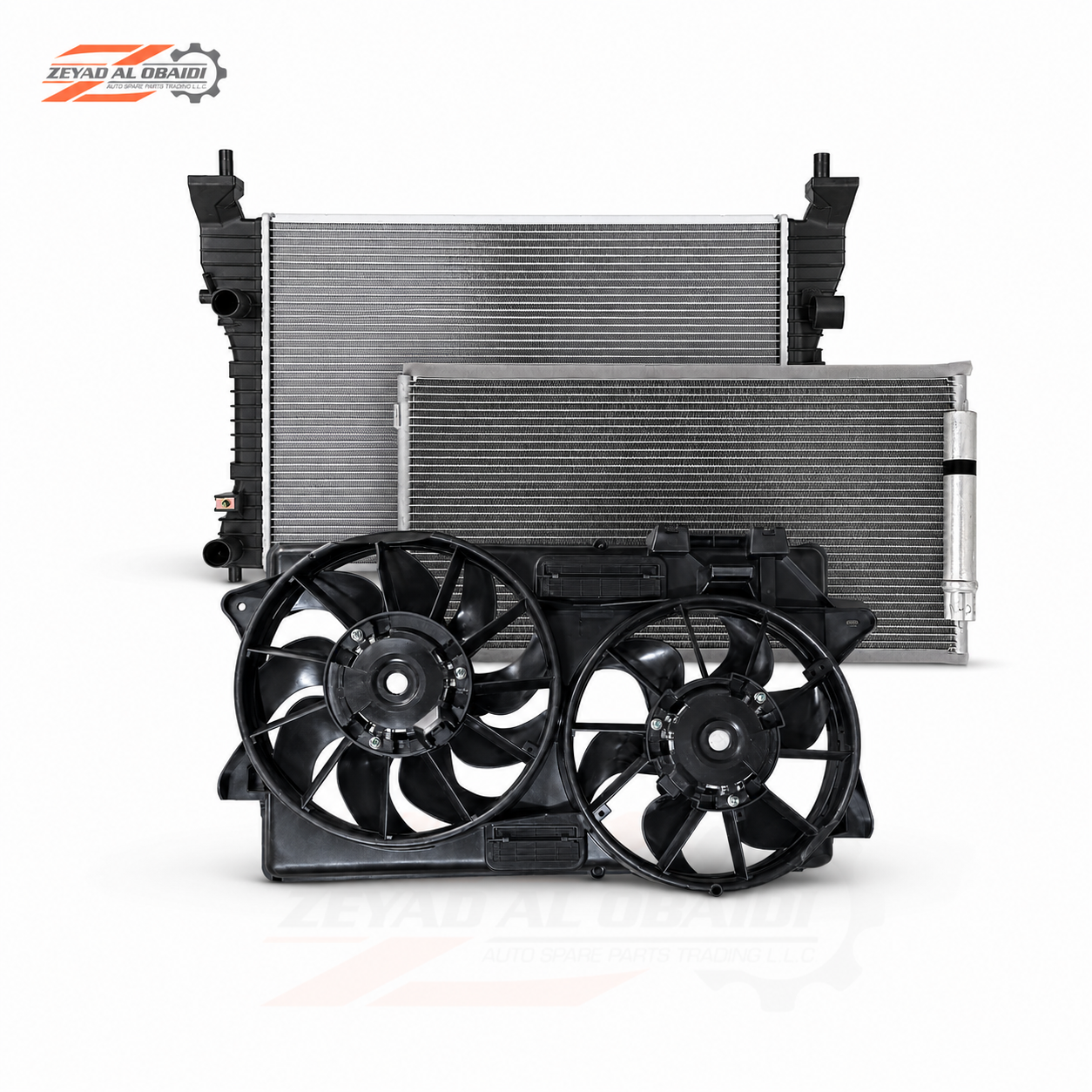 Radiator Cooling Kit for Ford Mustang V4 2018–2023 – Aftermarket