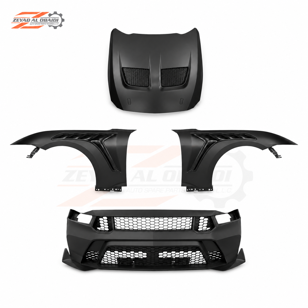 Ford Mustang GTD-Style Front Conversion Kit 2024–2026 – Aftermarket