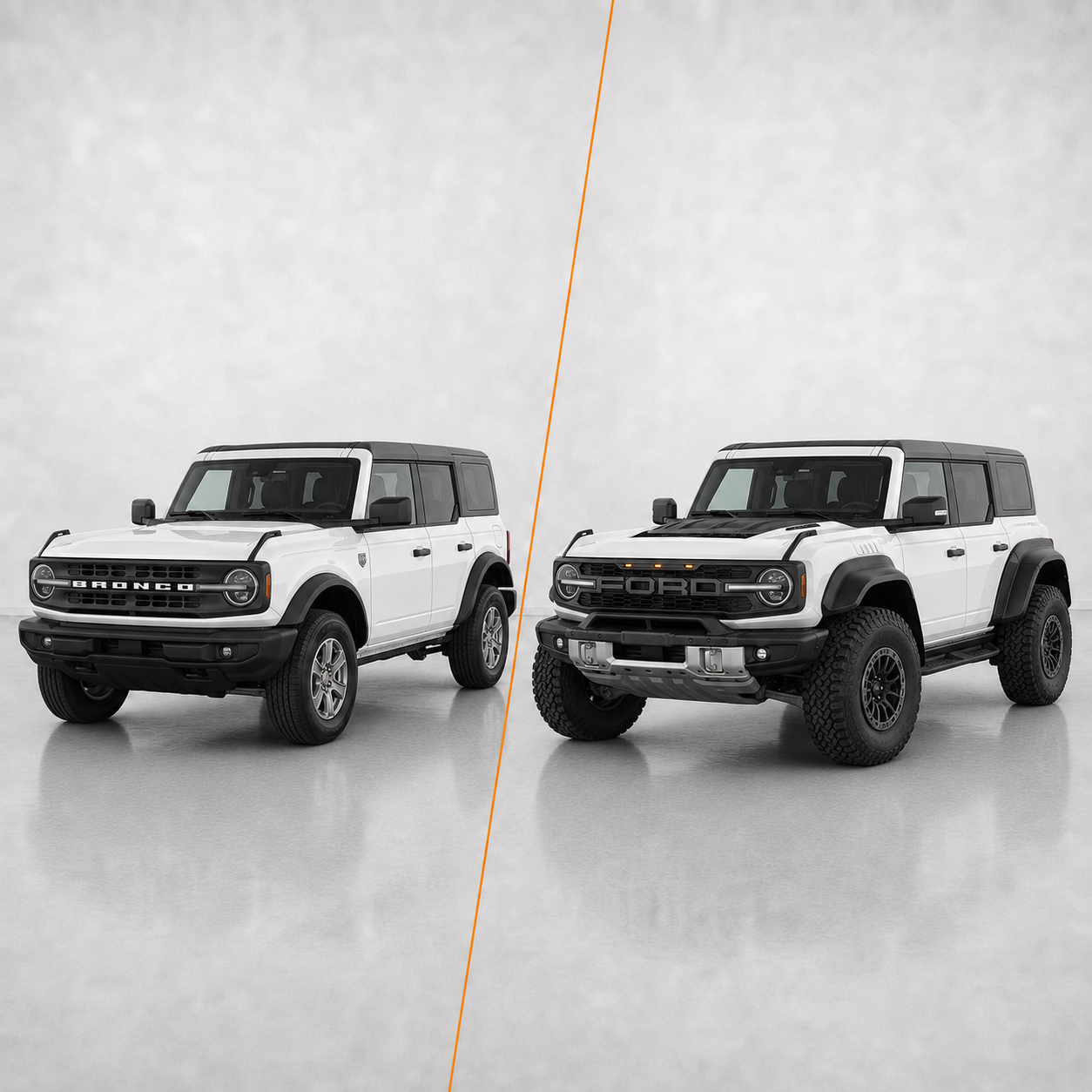 Bronco Raptor Style Conversion Kit 2021-2025 Aftermarket