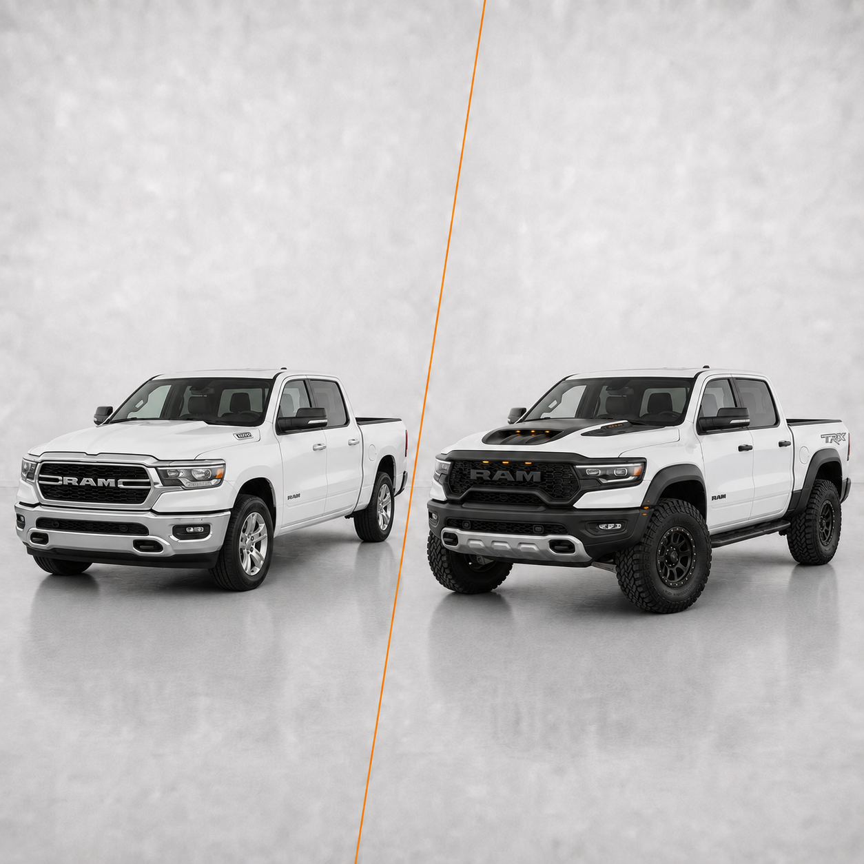 RAM 1500 TRX Style Conversion Kit 2019-2024 Aftermarket