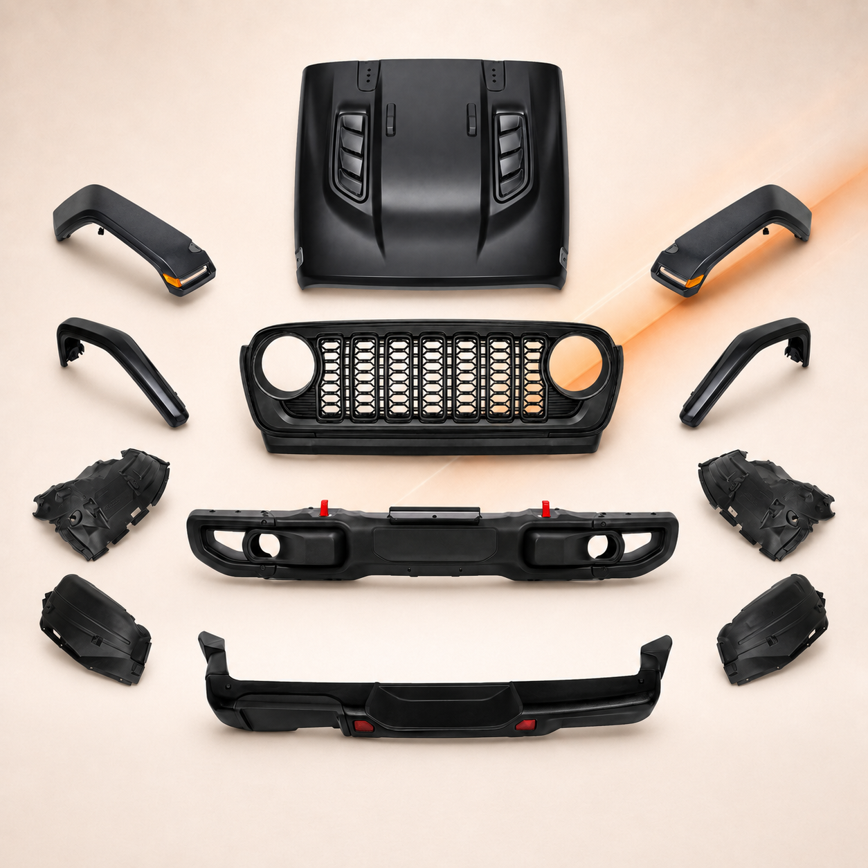 Jeep Wrangler JL to 2024 Rubicon Conversion Kit – Aftermarket