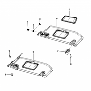 Sun Visor Wrangler JL-JT
