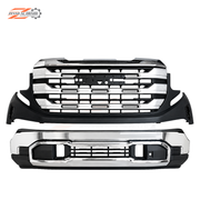 Aftermarket AT4/SLE Front Grille and Bumper Kit for GMC Sierra 2022–2025