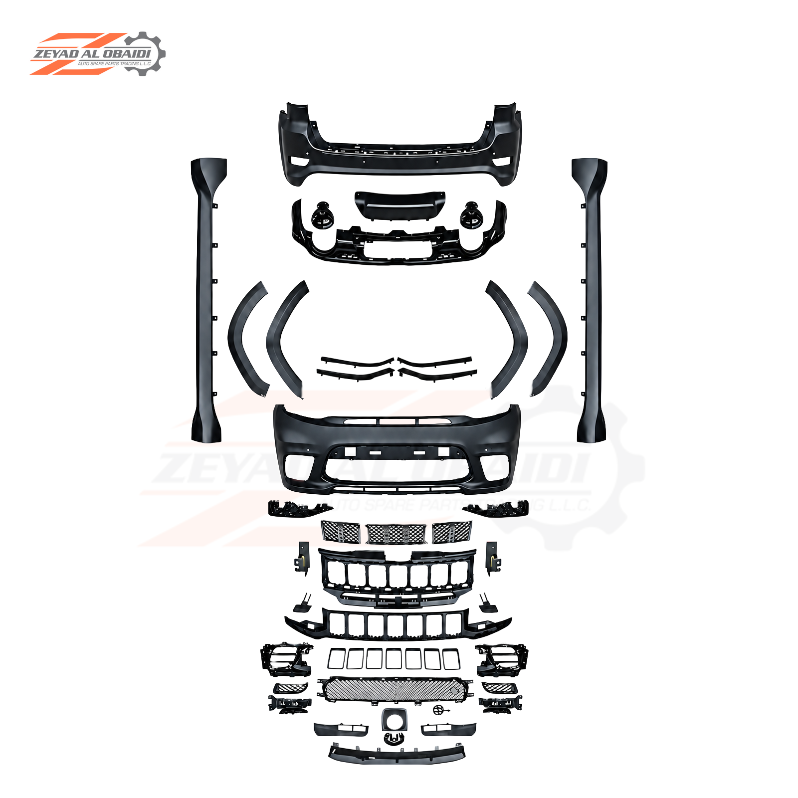 Aftermarket SRT Body Kit for Jeep Grand Cherokee 2014–2021