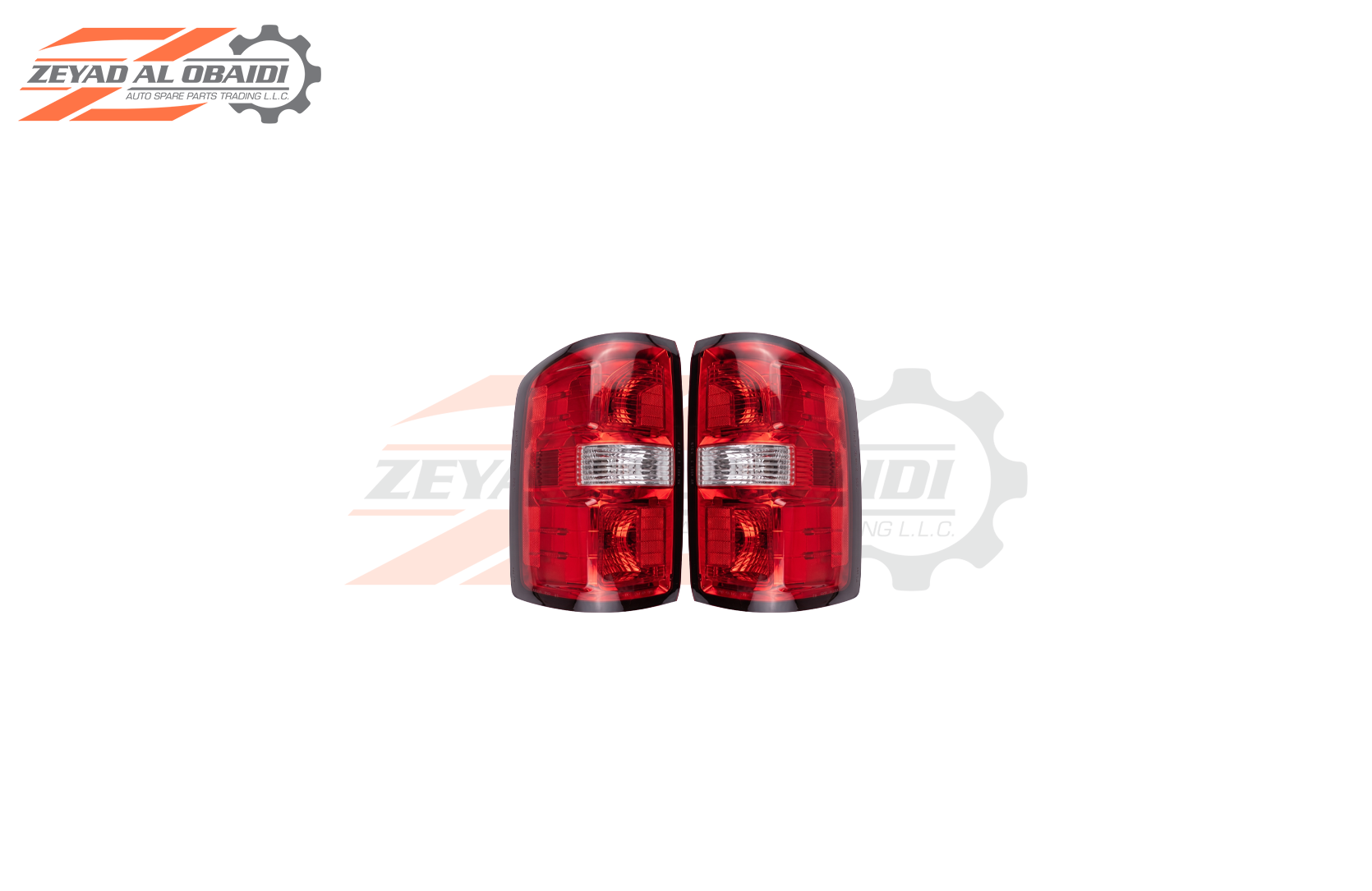 Aftermarket Incandescent Tail Light Assembly for GMC Sierra 2016–2019