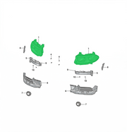 Aftermarket Front Headlight Assemblies for Dodge Charger 2015–2020