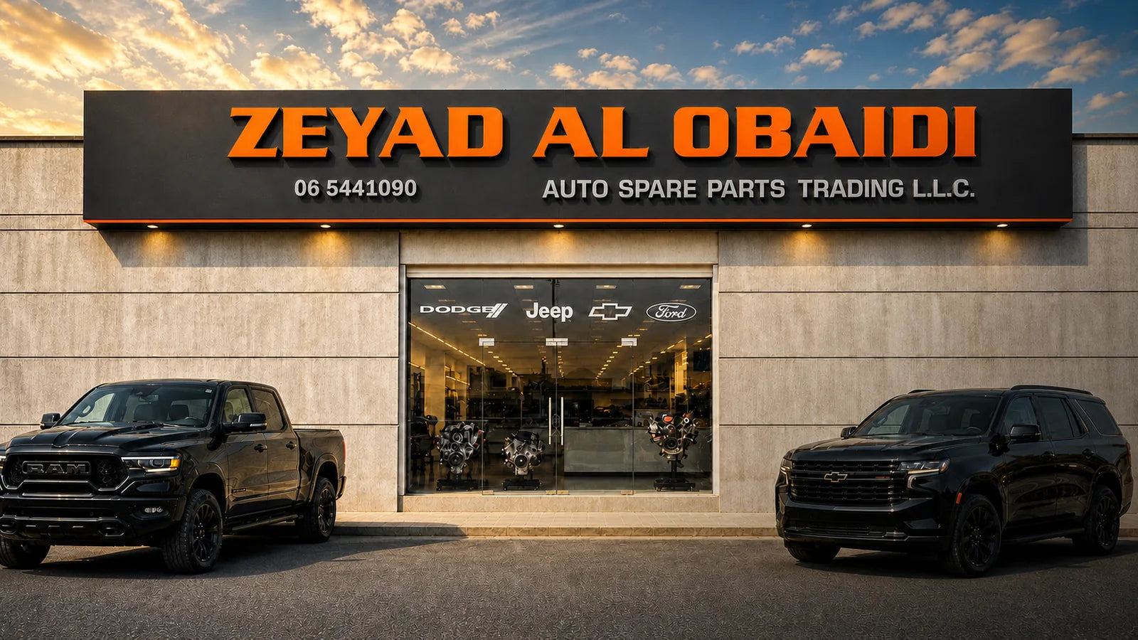 Zeyad Al Obaidi Auto Spare Parts location